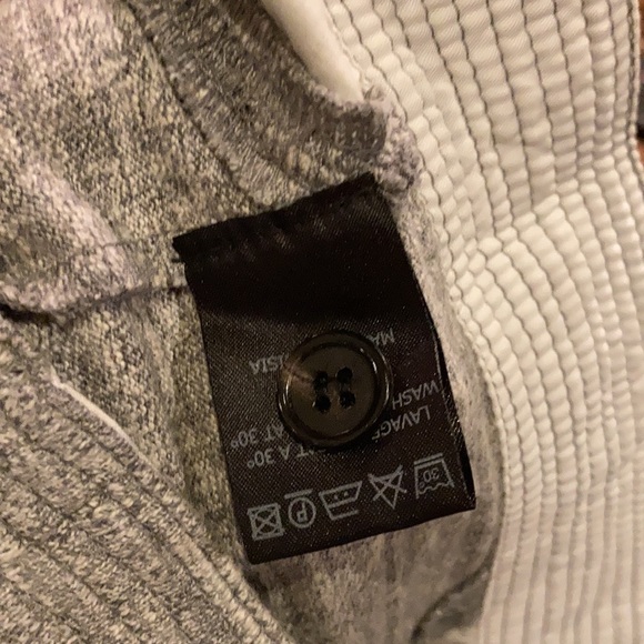 Isabel Marant heather grey jersey baseball style  pants leggings 38 - Picture 15 of 16